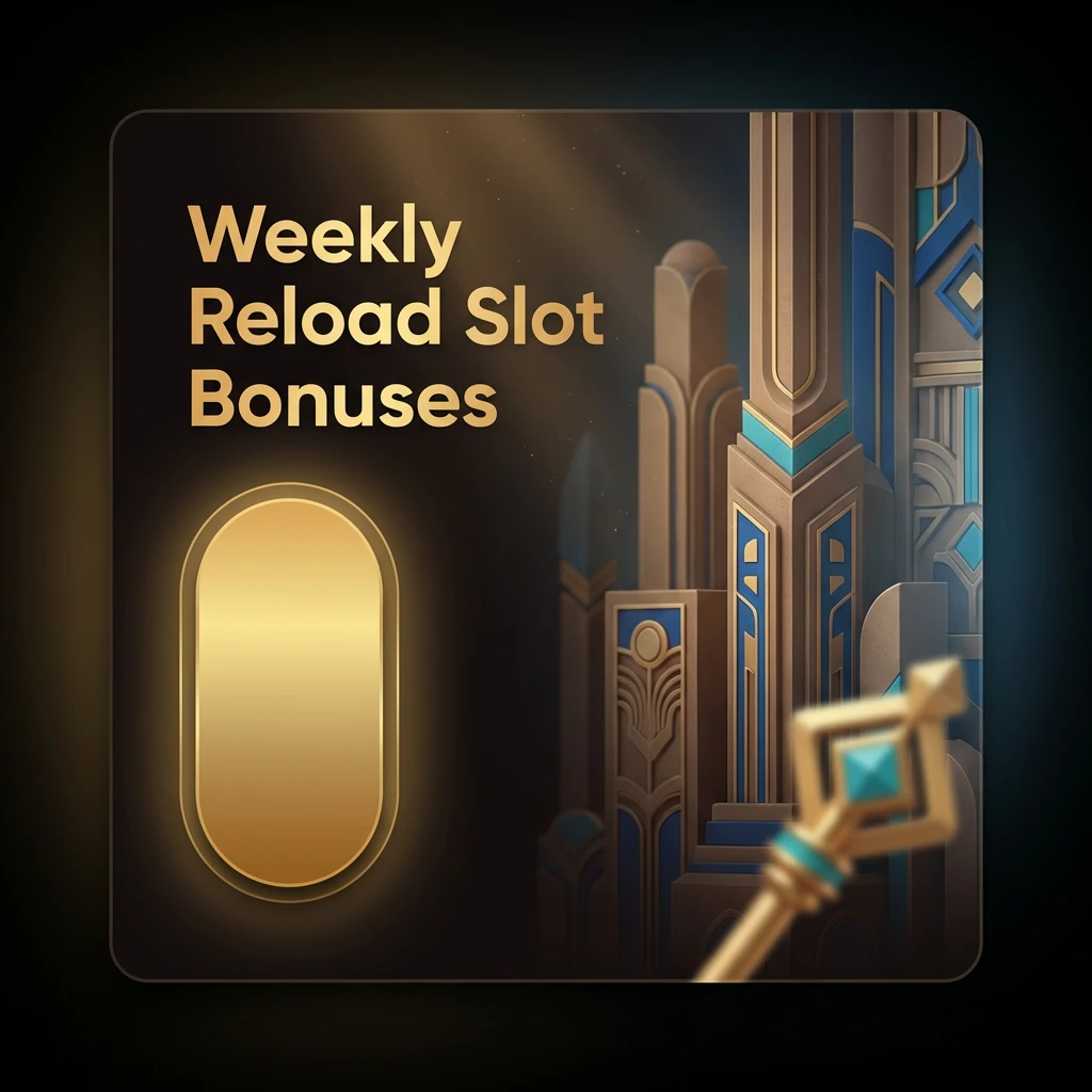 Weekly Reload Slot Bonuses Weekly Reload Slot Bonuses